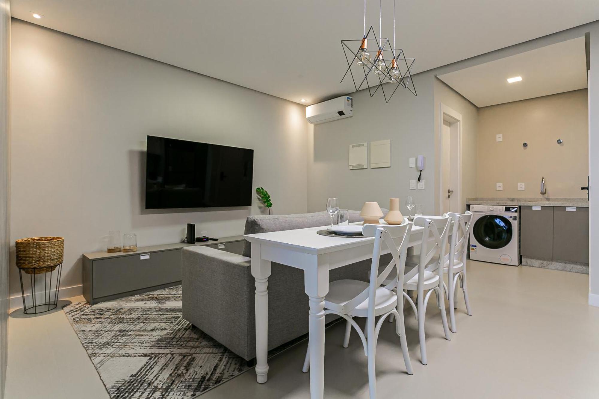 Patio Milano Apartamentos Completos Em Condominio Incrivel Com Food Hall Florianópolis Rum bild
